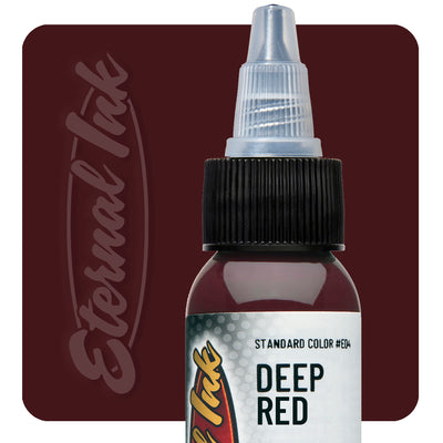 Eternal Tattoo Ink-Deep Red - GO TATTOO SUPPLY