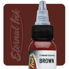 Eternal Tattoo Ink-Brown - GO TATTOO SUPPLY