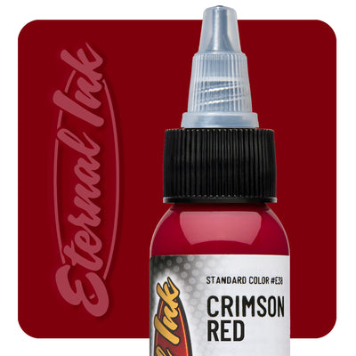 Eternal Tattoo Ink-Crimson Red - GO TATTOO SUPPLY