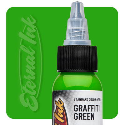 Eternal Tattoo Ink-Graffiti Green - GO TATTOO SUPPLY