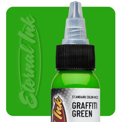Eternal Tattoo Ink-Graffiti Green - GO TATTOO SUPPLY