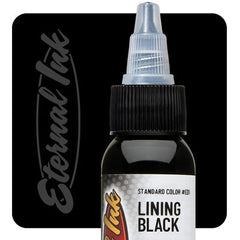 Eternal Tattoo Ink- Lining Black - GO TATTOO SUPPLY