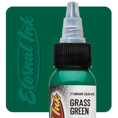 Eternal Tattoo Ink-Grass Green - GO TATTOO SUPPLY