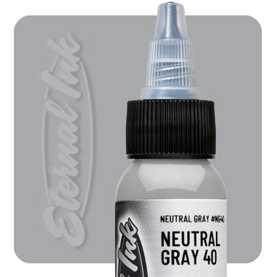 Eternal Tattoo Ink-Neutral Gray 40 - GO TATTOO SUPPLY
