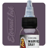 Eternal Tattoo Ink-Warm Medium Gray - GO TATTOO SUPPLY