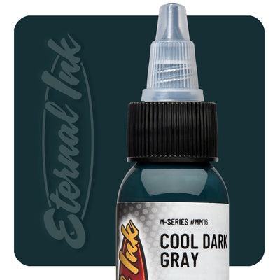 Eternal Tattoo Ink-Cool Dark Gray - GO TATTOO SUPPLY