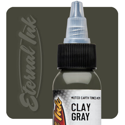Eternal Tattoo Ink-Clay Gray - GO TATTOO SUPPLY