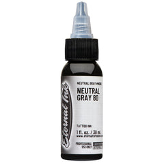 Eternal Tattoo Ink-Neutral Gray 80 - GO TATTOO SUPPLY
