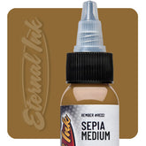 Eternal Tattoo Ink-Sepia Medium - GO TATTOO SUPPLY
