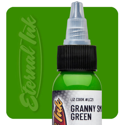 Eternal Tattoo Ink-Granny Smith Green - GO TATTOO SUPPLY