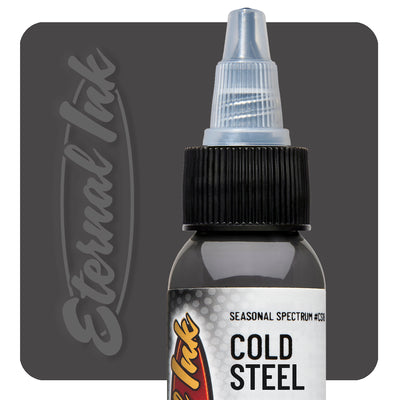 Eternal Tattoo Ink-Cold Steel - GO TATTOO SUPPLY