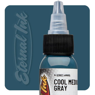Eternal Tattoo Ink-Cool Medium Gray - GO TATTOO SUPPLY