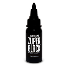 Zuper Black Tattoo Ink - GO TATTOO SUPPLY