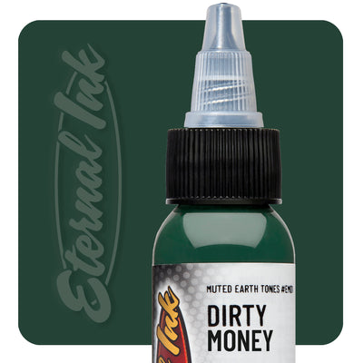 Eternal Tattoo Ink-Dirty Money - GO TATTOO SUPPLY