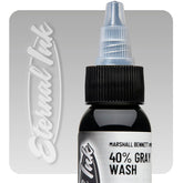 Eternal Tattoo Ink-Marshall Bennett 40% Gray Wash - GO TATTOO SUPPLY