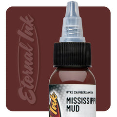 Eternal Tattoo Ink-Mississippi Mud - GO TATTOO SUPPLY