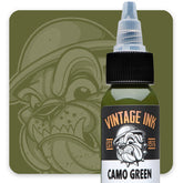 Eternal Tattoo Ink-Camo Green - GO TATTOO SUPPLY