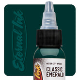 Eternal Tattoo Ink-Classic Emerald - GO TATTOO SUPPLY