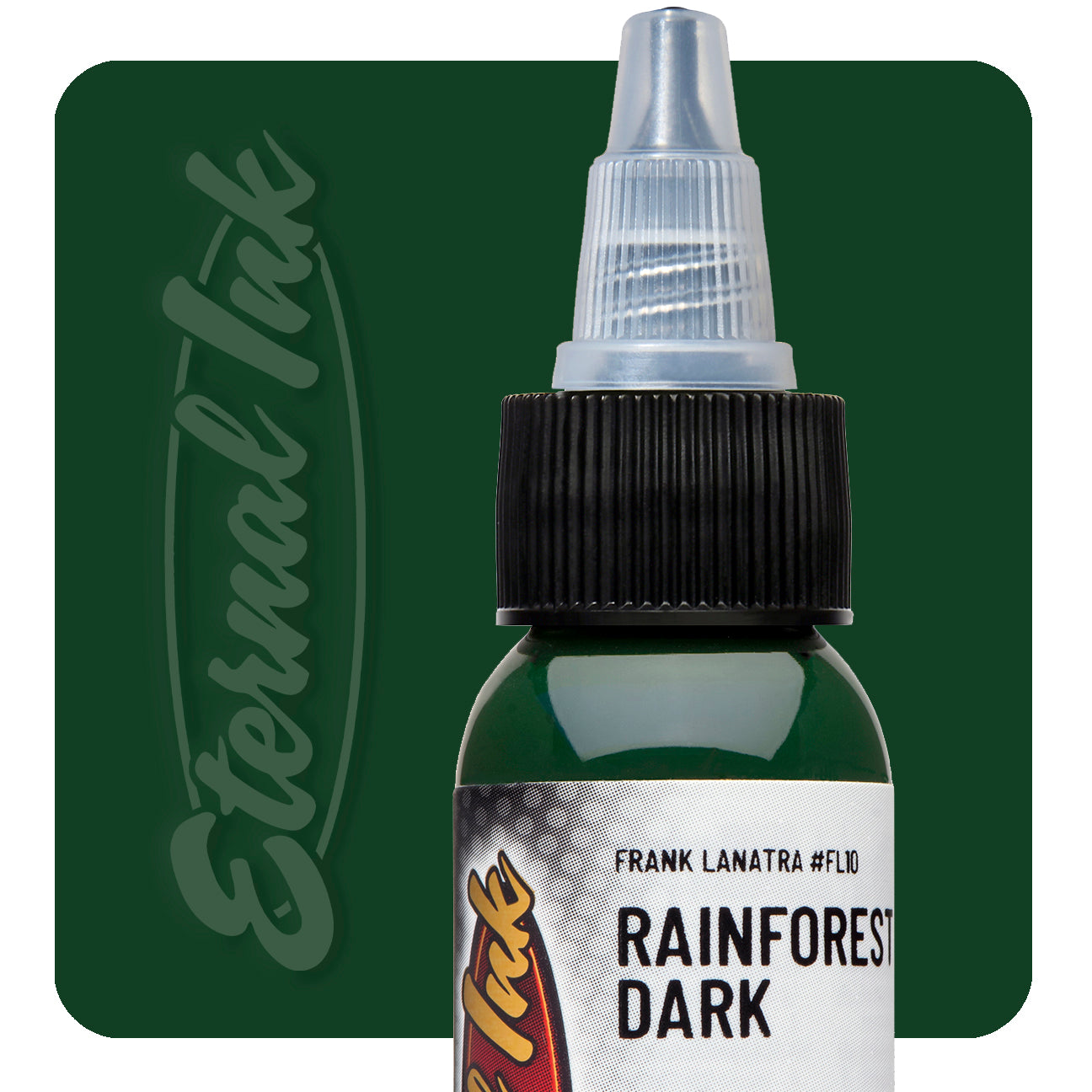 Eternal Tattoo Ink-Rainforest Dark - GO TATTOO SUPPLY