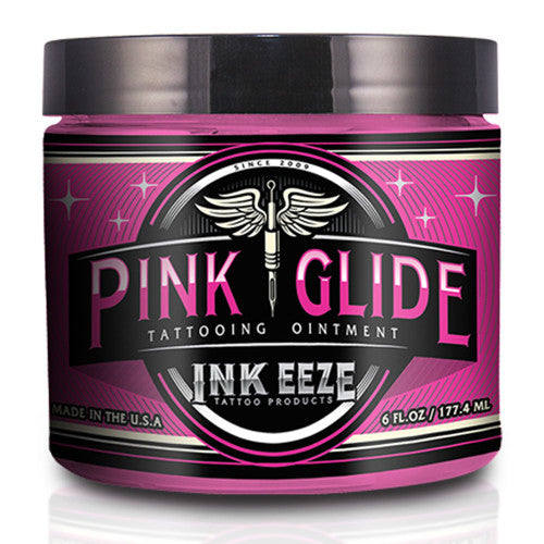 PINK GLIDE TATTOO OINTMENT - 6OZ - GO TATTOO SUPPLY
