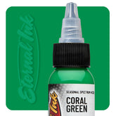 Eternal Tattoo Ink-Coral Green - GO TATTOO SUPPLY