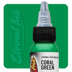 Eternal Tattoo Ink-Coral Green - GO TATTOO SUPPLY
