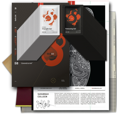 RED TATTOO STENCIL KIT LTD. EDITION - SAVANNAH COLLEEN - GO TATTOO SUPPLY