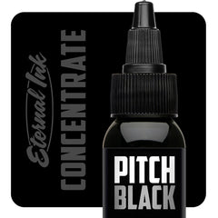Eternal Tattoo Ink-Pitch Black Concentrate - GO TATTOO SUPPLY