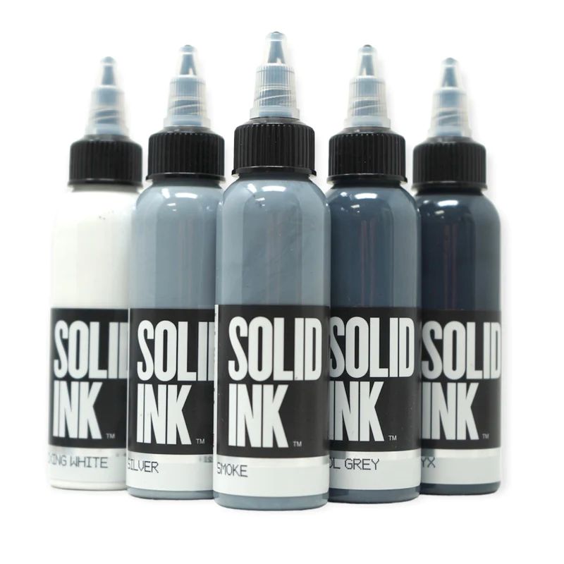 OPAQUE GREY SET | 5 BY 4 PRICE - GO TATTOO SUPPLY