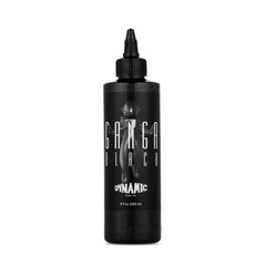 Ganga Black Tattoo Ink - 8 oz. Bottle - GO TATTOO SUPPLY