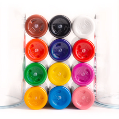 12 COLOR SET ( 12 FOR THE PRICE OF 10 ) - GO TATTOO SUPPLY