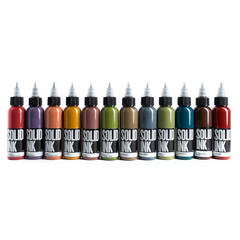OPAQUE EARTH SET (12 FOR THE PRICE OF 10) - GO TATTOO SUPPLY