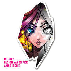 Artist's Palette Series: Russell Van Schaick-Anime Inspiration Set - GO TATTOO SUPPLY