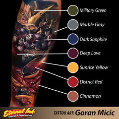 Goran Micic Artist's Palette - GO TATTOO SUPPLY