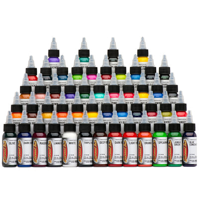 Eternal Ink Silver 50 Set - GO TATTOO SUPPLY