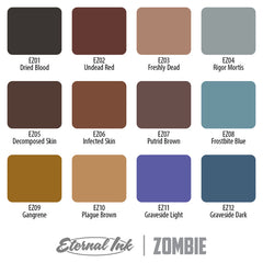 Dan Henk Zombie Set - GO TATTOO SUPPLY