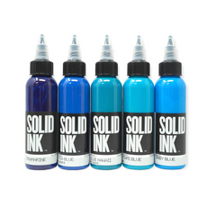 BLUE SET | 5 BY 4 PRICE - GO TATTOO SUPPLY