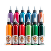 CHRIS GARVER SET (12) 4OZ COLORS (12 FOR THE PRICE OF 10) - GO TATTOO SUPPLY