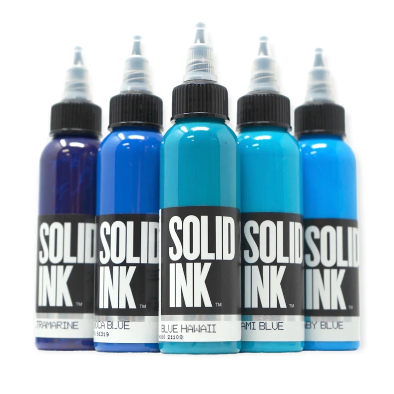 BLUE SET | 5 BY 4 PRICE - GO TATTOO SUPPLY