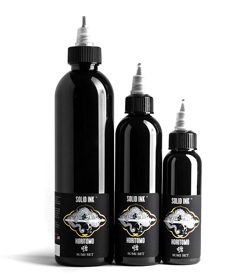 HORITOMO | SUMI BLACK - GO TATTOO SUPPLY