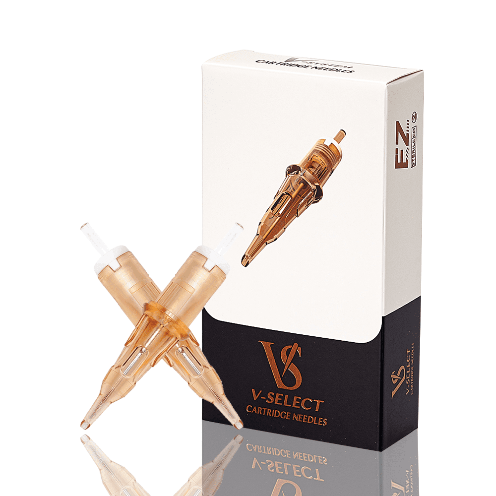 EZ tattoo V-Select cartridge needles Round Liner - GO TATTOO SUPPLY
