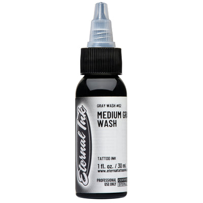 Eternal Tattoo Ink-Medium Gray Wash - GO TATTOO SUPPLY