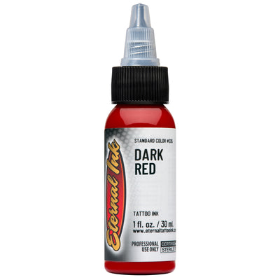 Eternal Tattoo Ink-Dark Red - GO TATTOO SUPPLY