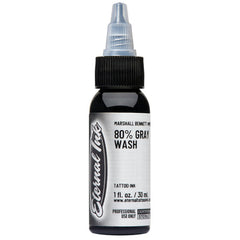 Eternal Tattoo Ink-Marshall Bennett 80% Gray Wash - GO TATTOO SUPPLY