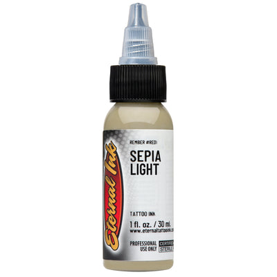 Eternal Tattoo Ink-Sepia Light - GO TATTOO SUPPLY