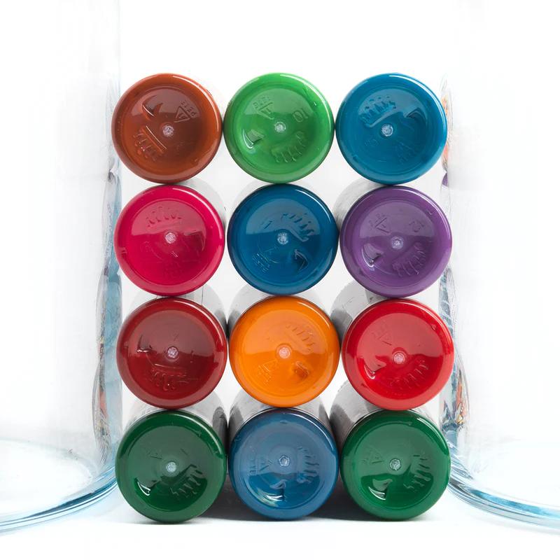 CHRIS GARVER SET (12) 4OZ COLORS (12 FOR THE PRICE OF 10) - GO TATTOO SUPPLY