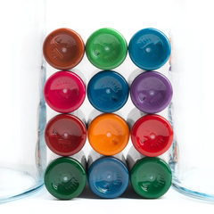 CHRIS GARVER SET (12) 4OZ COLORS (12 FOR THE PRICE OF 10) - GO TATTOO SUPPLY