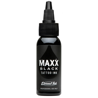 Eternal Tattoo Ink-Maxx Black - GO TATTOO SUPPLY