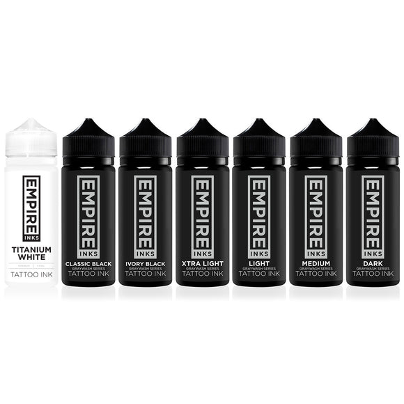 FULL GRAYWASH SET - GO TATTOO SUPPLY