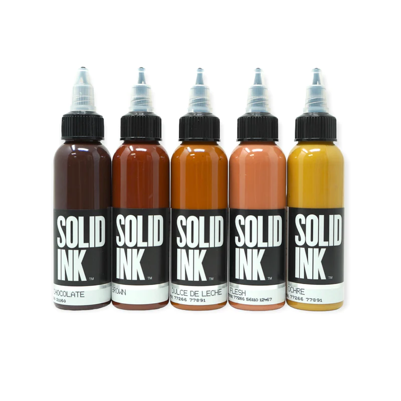 BROWN SET | 5 BY 4 PRICE - GO TATTOO SUPPLY
